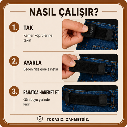 rahatkemer® Tokasız Kemer